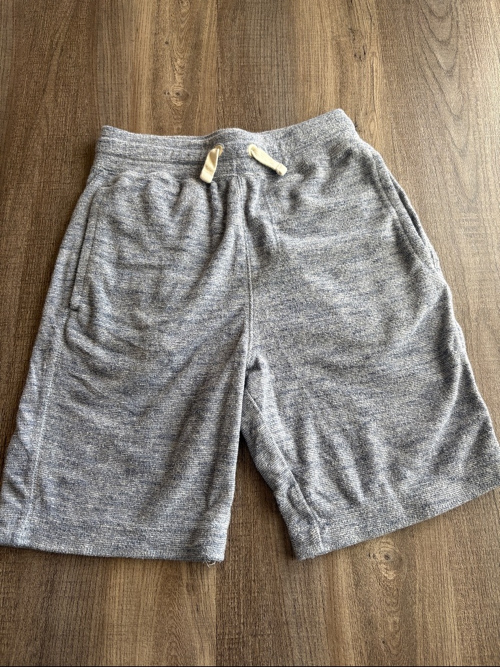Boys Gap Gray Knit Drawstring Shorts